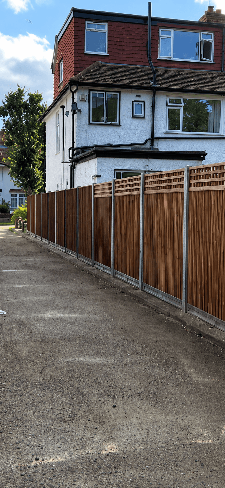 Golden Eagle UK Solutions professional fencing installation